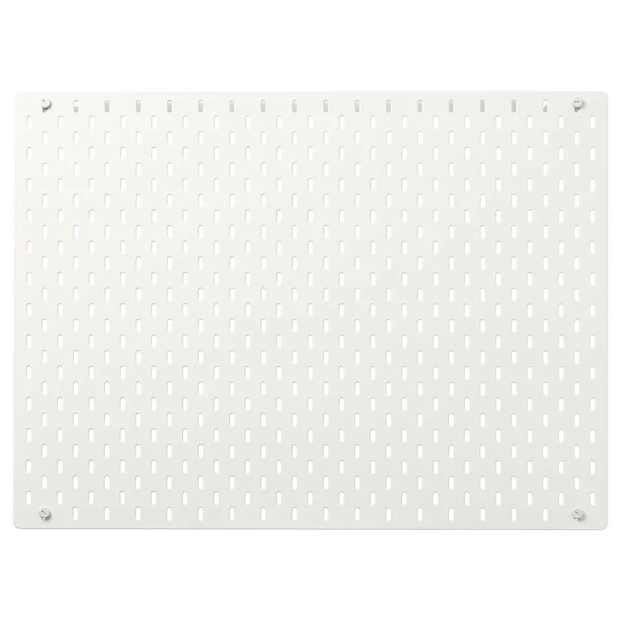 SKÅDIS Pegboard, white, 76x56 cm