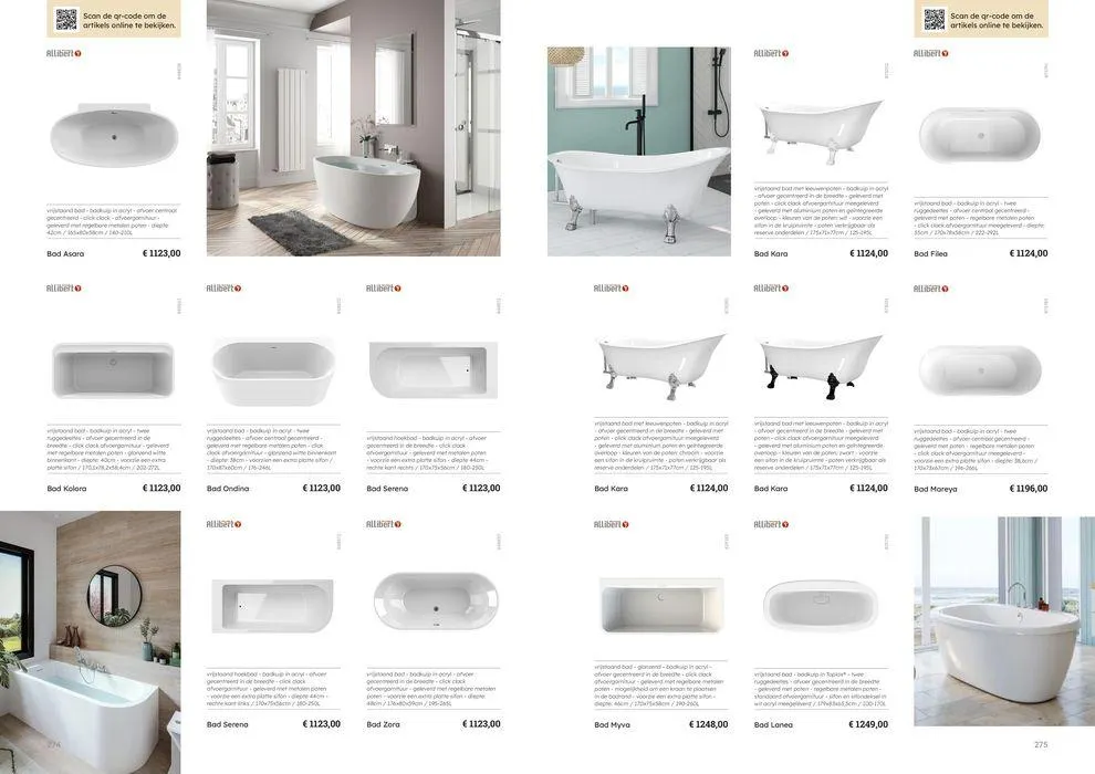 Badkamercatalogus van 10 juli tot 31 december 2024 - folder pagina 138