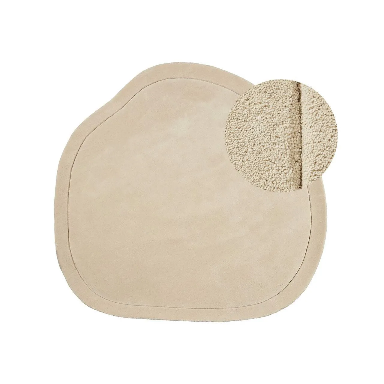 by fonQ Pebble Vloerkleed Ø 200 cm