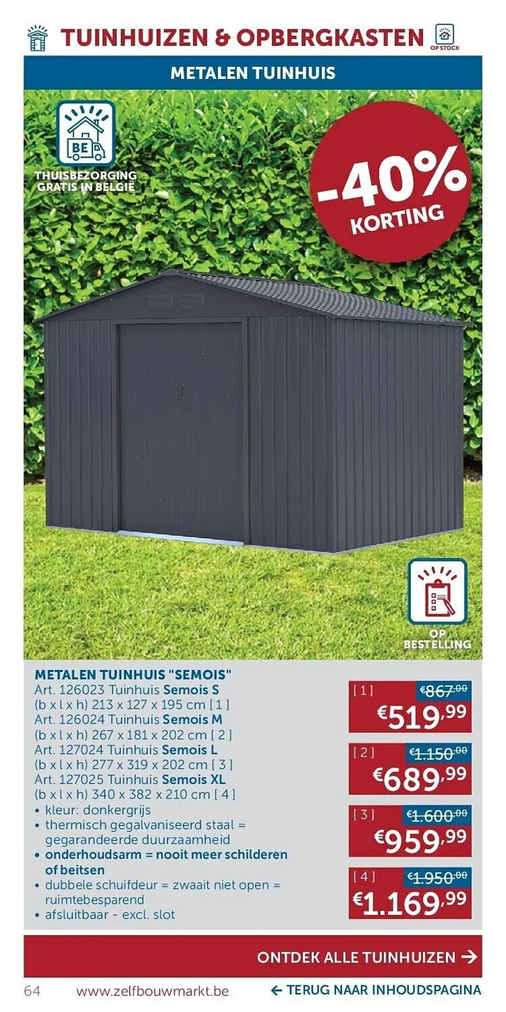 Zelfbouwmarkt folder van 20 juni tot 17 juli 2023 - folder pagina 64