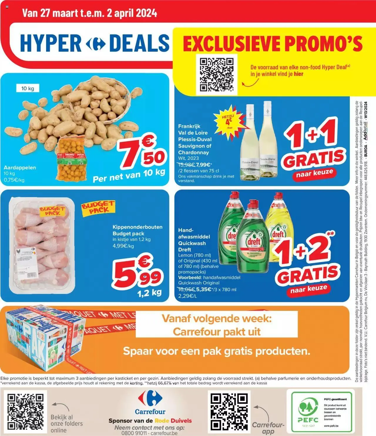 Carrefour folder week 13 van 8 april tot 30 maart 2024 - folder pagina 48