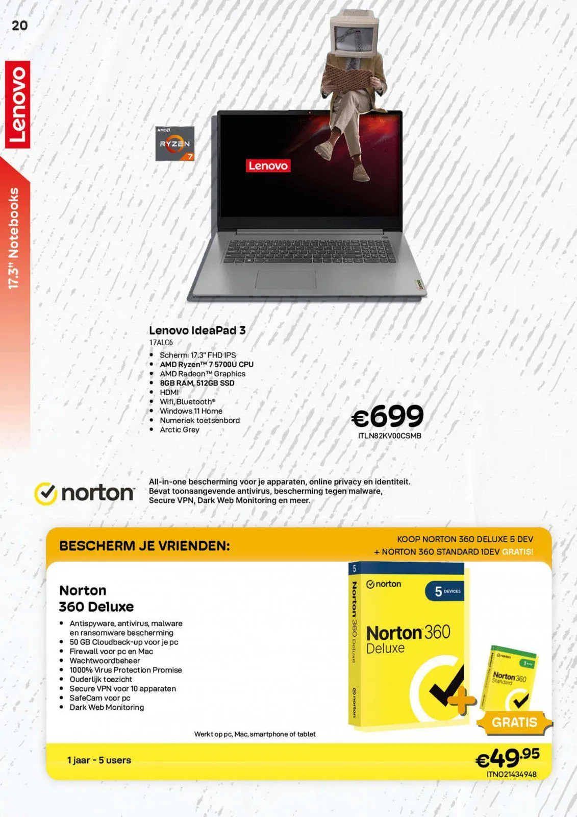 Compu Deals folder tot 30.11.2023 van 10 november tot 30 november 2023 - folder pagina 20