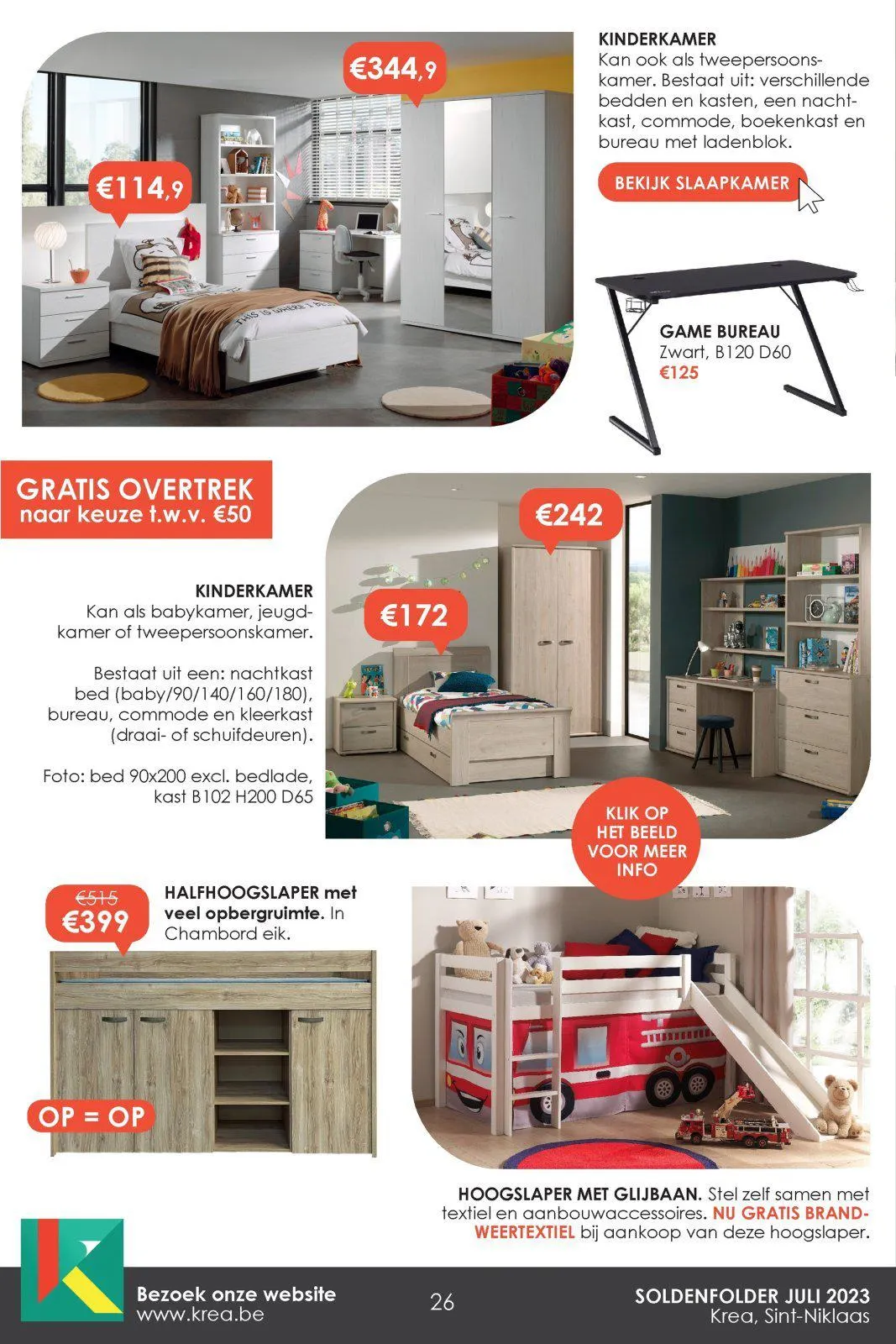 Krea folder tot 31.07.2023 van 30 juni tot 31 juli 2023 - folder pagina 26