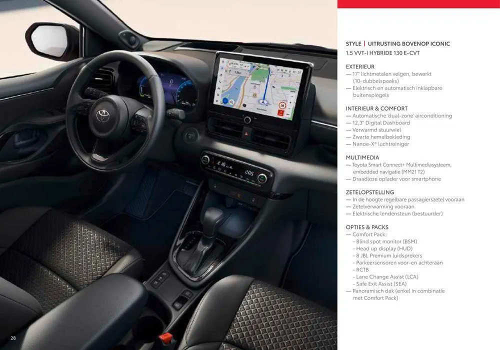 Yaris van 1 juli tot 1 juli 2025 - folder pagina 28