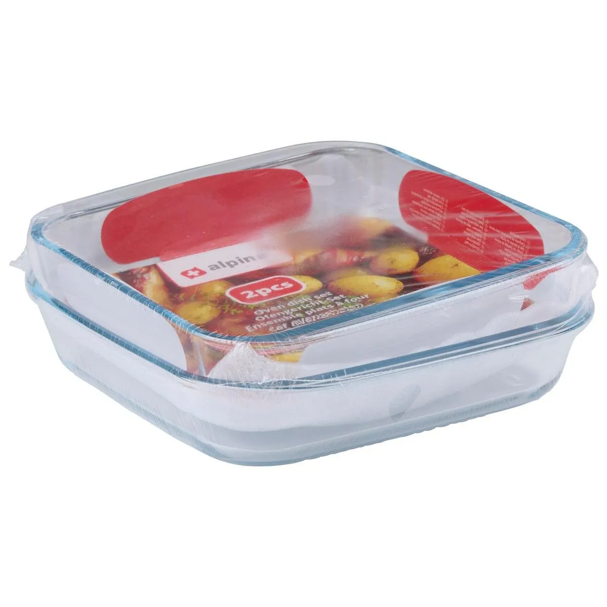 Ovenschaal vierkant 2st.