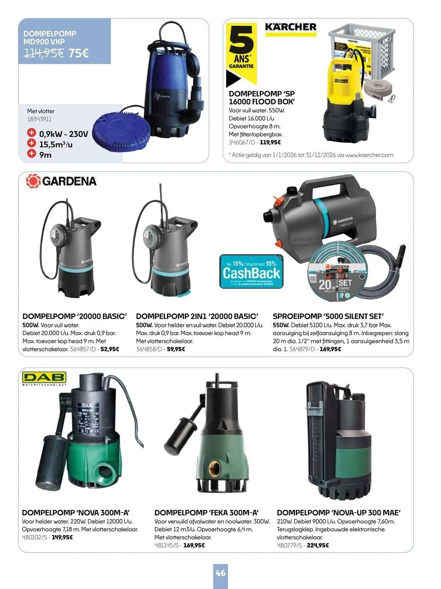 HandyHome folder van 31 maart tot 30 april 2026 - folder pagina 46