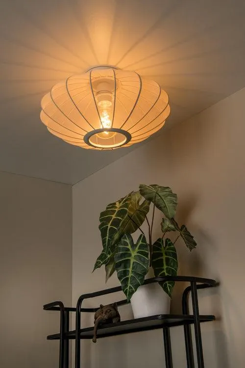 Lucide plafonnière CORINA - 1xE27 - Beige