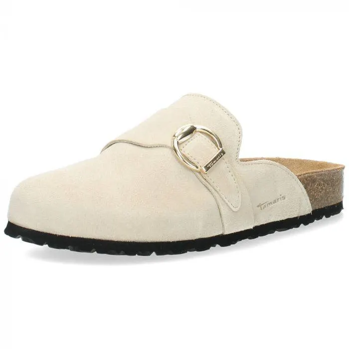 Beige slippers