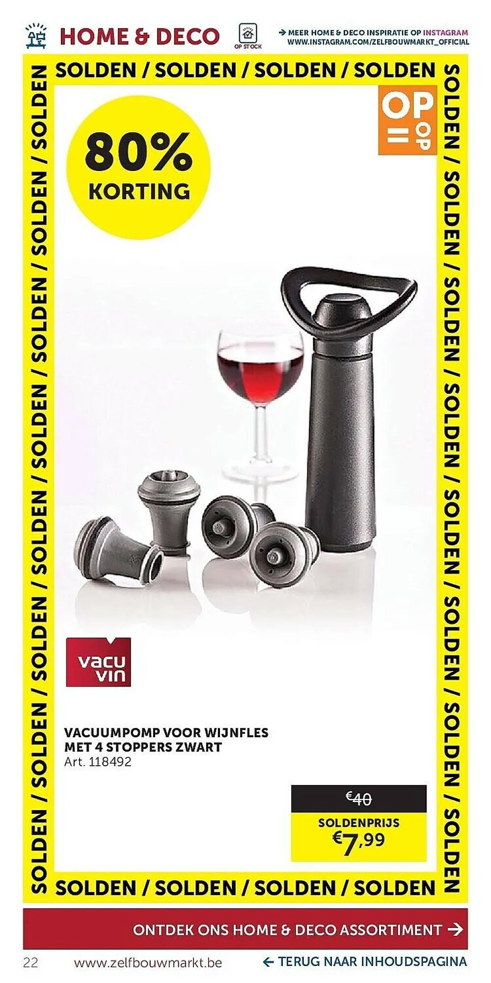 Zelfbouwmarkt folder van 3 januari tot 31 januari 2026 - folder pagina 22