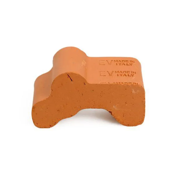 Bloempotdrager, roodsteen