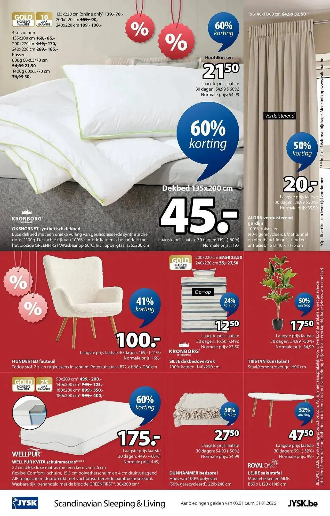 Jysk folder van 3 januari tot 31 januari 2026 - folder pagina 16