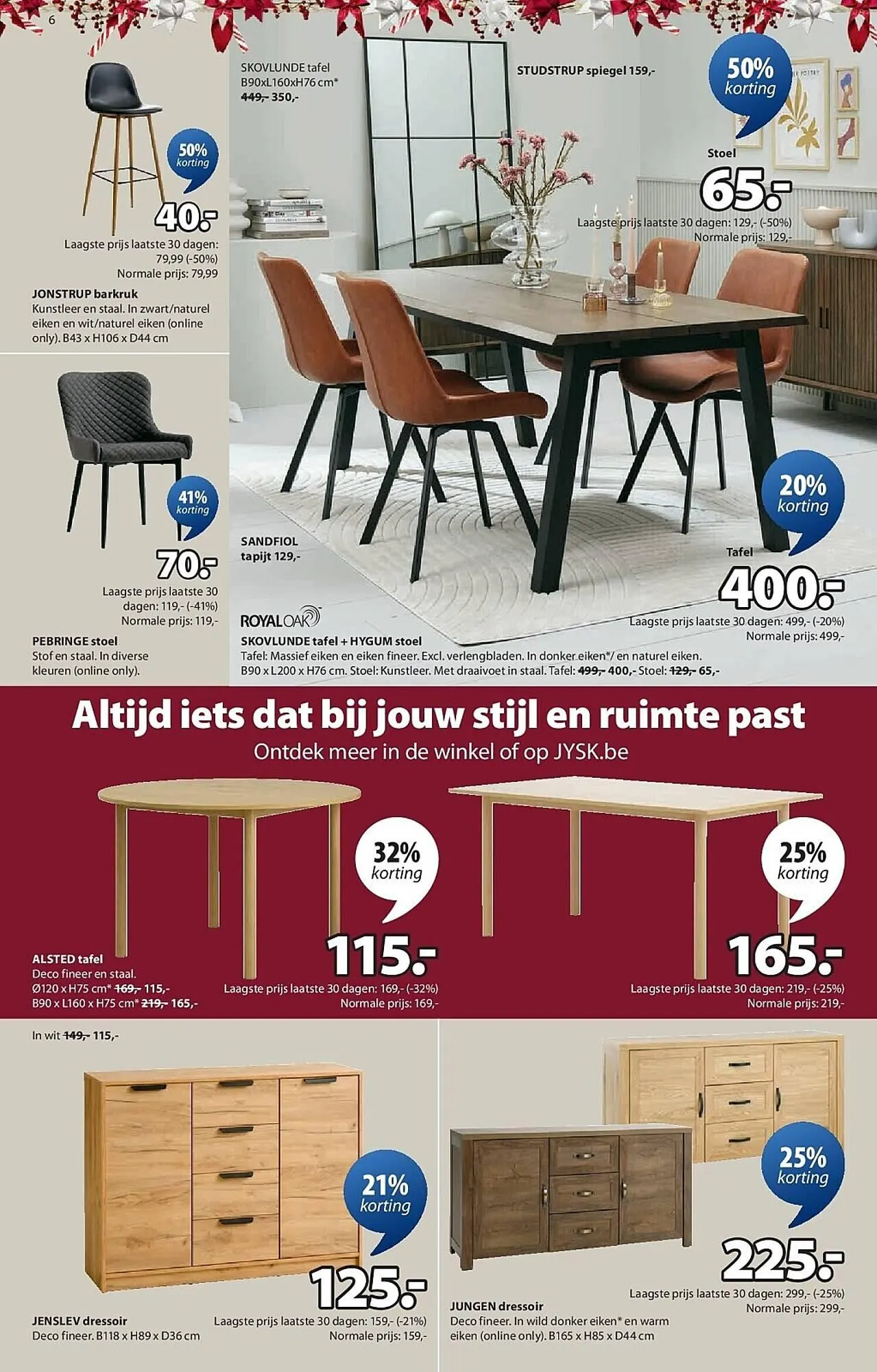 Jysk folder van 8 december tot 1 januari 2026 - folder pagina 7