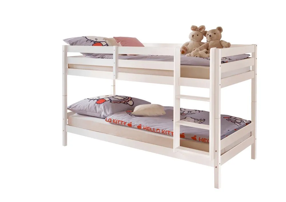 Stapelbed ELZA Wit Grenen