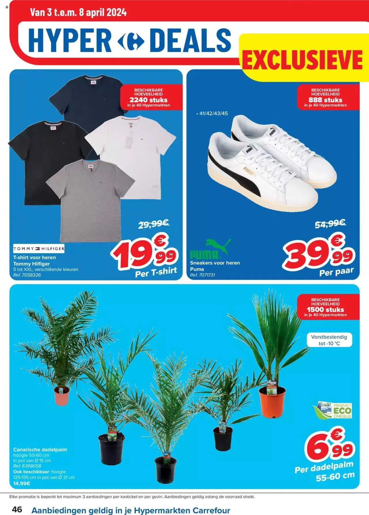 Carrefour folder week 14/15 van 15 april tot 31 december 2024 - folder pagina 46