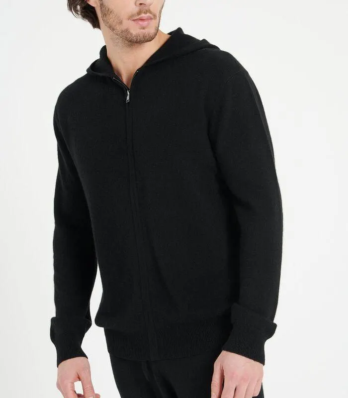 LUKE 6 Zip Hoody - 100% kasjmier