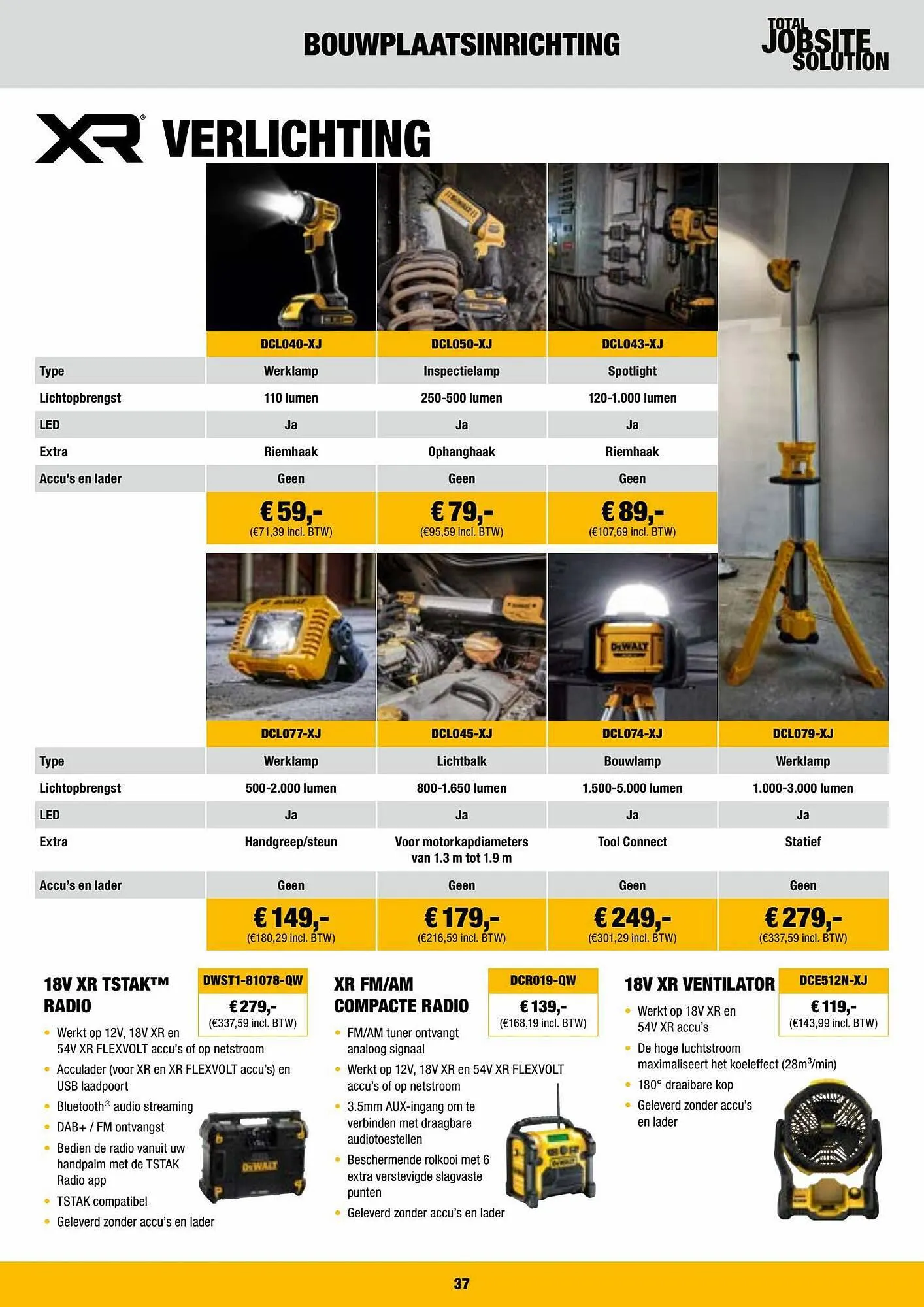 DeWALT folder van 3 september tot 30 september 2023 - folder pagina 37
