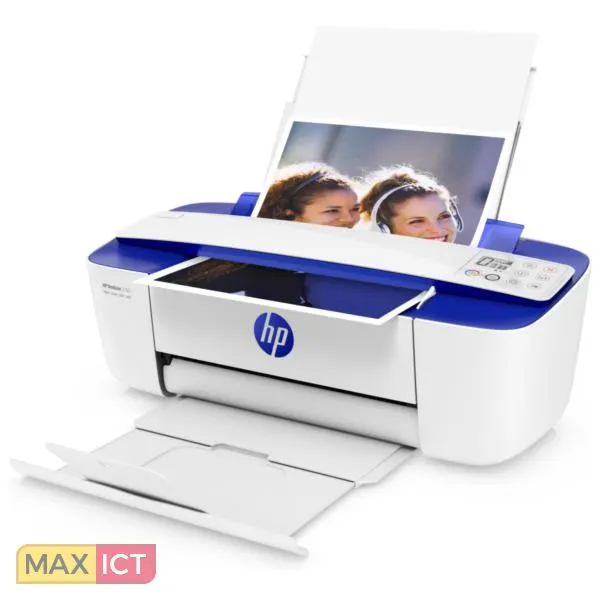 HP DeskJet 3760 All-in-One printer, Kleur, Printer voor Home, Afdrukken, kopiëren, scannen, draadloos, Draadloos; Geschikt voor Instant Ink; Printen vanaf een telefoon of tablet; Scannen naar pdf