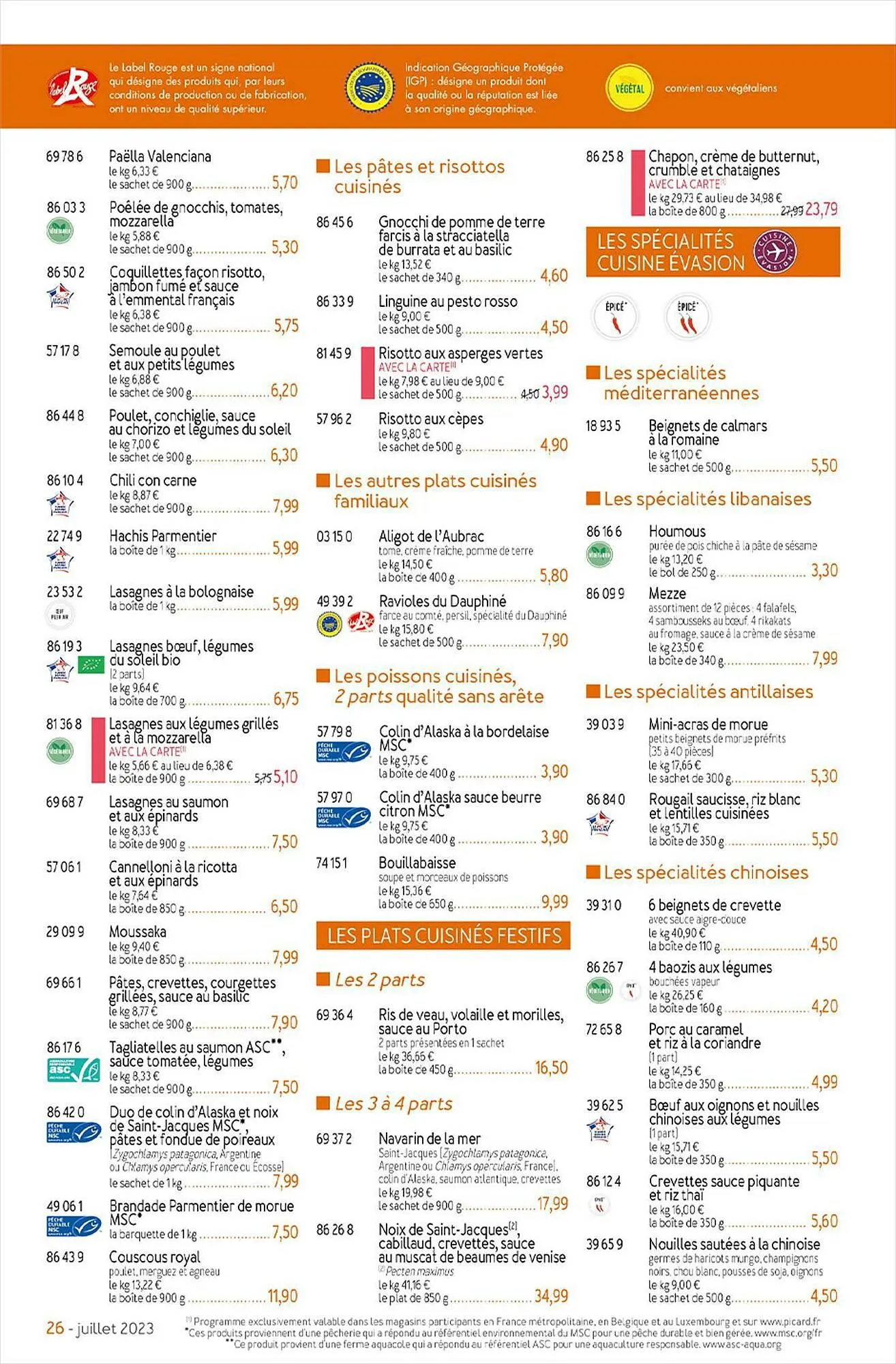 Picard folder van 3 juli tot 30 juli 2023 - folder pagina 26