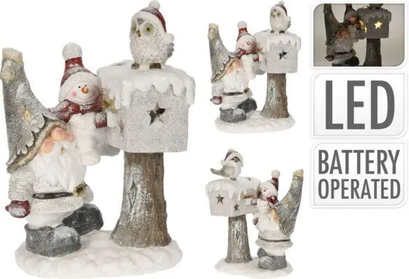 APF477000 Gnoom Brievenbus - 33 x 25 x 47 cm