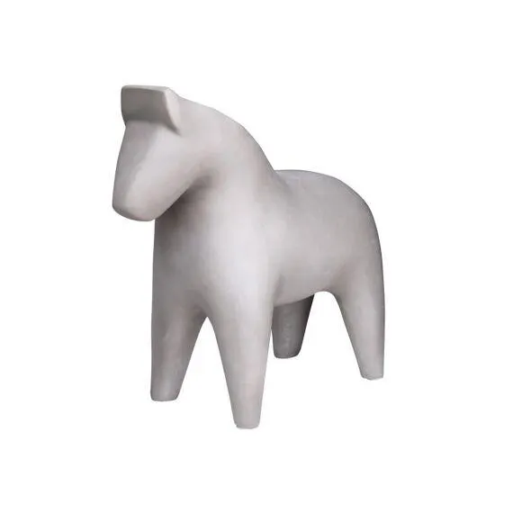 Deco Paard L53Cm H52Cm Concrete Cement
