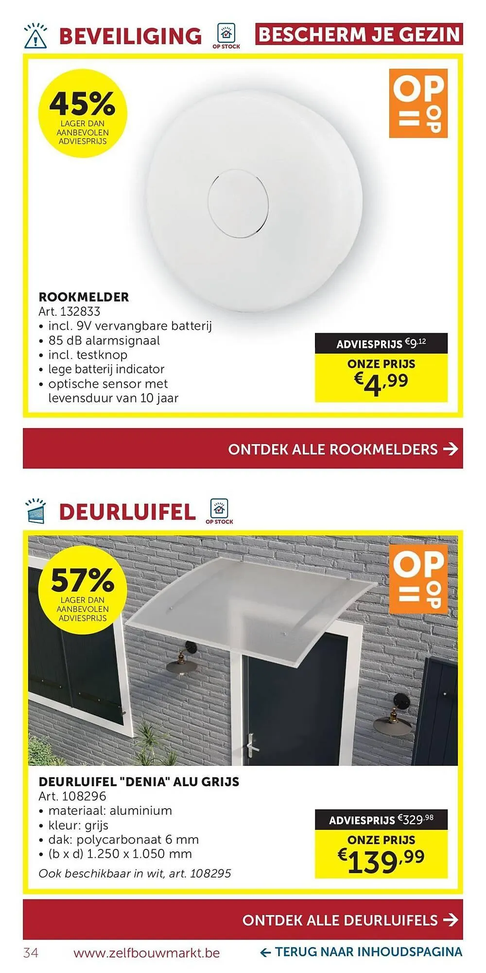 Zelfbouwmarkt folder van 1 oktober tot 27 oktober 2025 - folder pagina 34