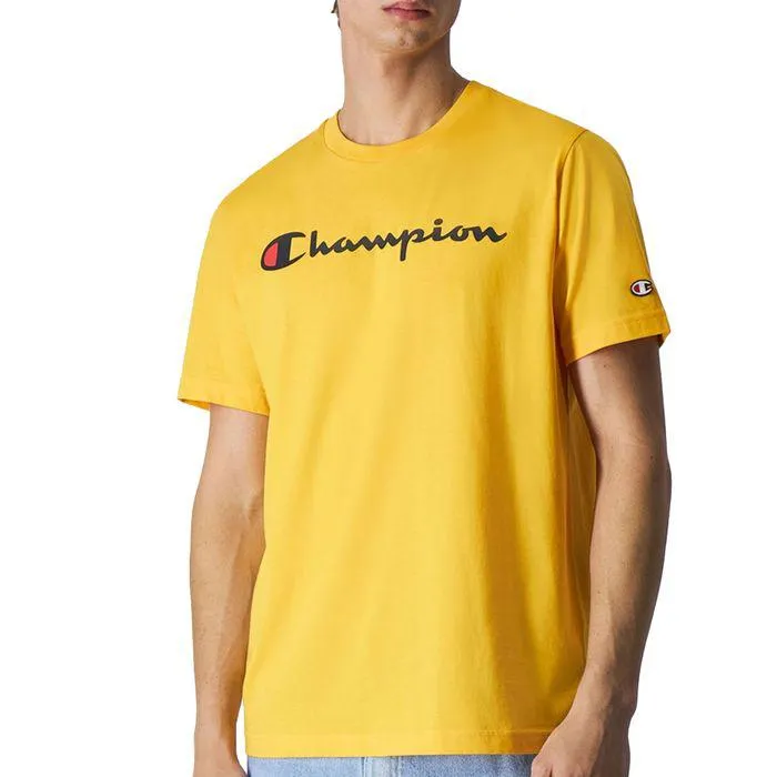Champion Embroidered Script Logo Shirt Heren