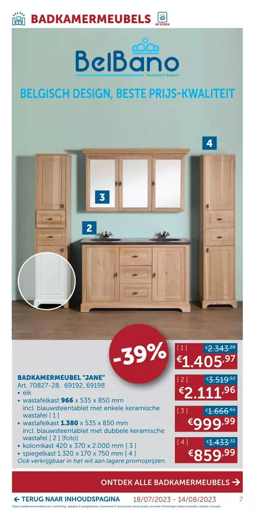 Zelfbouwmarkt folder van 18 juli tot 14 augustus 2023 - folder pagina 7