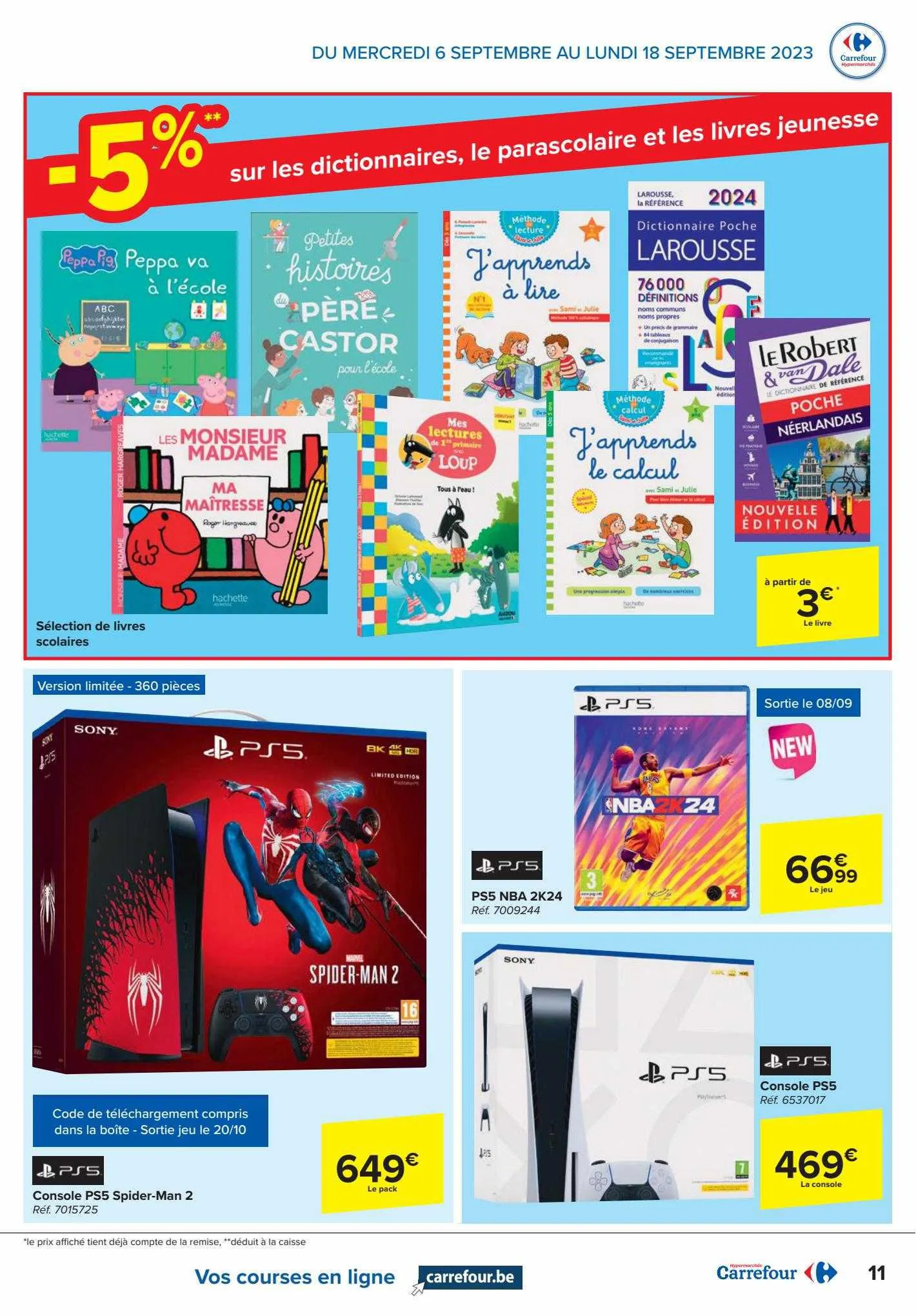 Carrefour Express Folder (FR) van 15 september tot 15 september 2023 - folder pagina 11
