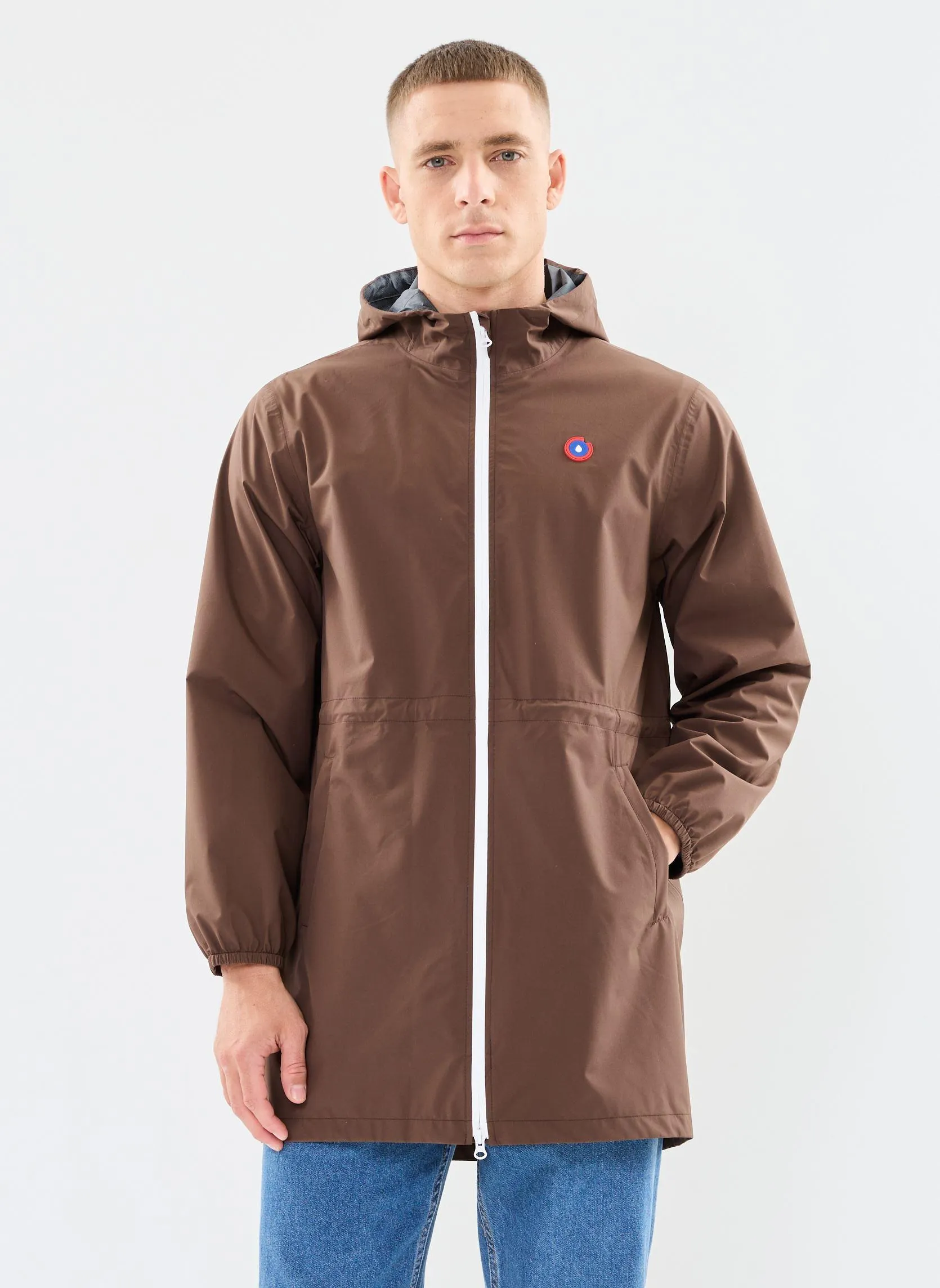 Waterdichte jassen Amelot classique - Unisexe M heren bruin