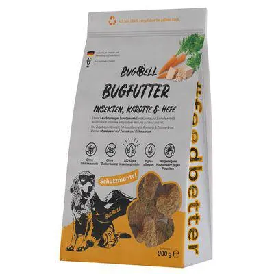 BugBell nourriture pour insectes, carotte & levure