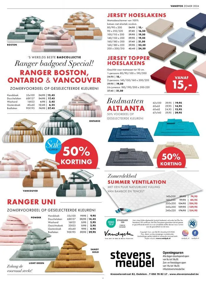 Sale Vandyck Ruimt Op! van 4 juli tot 31 juli 2024 - folder pagina 4