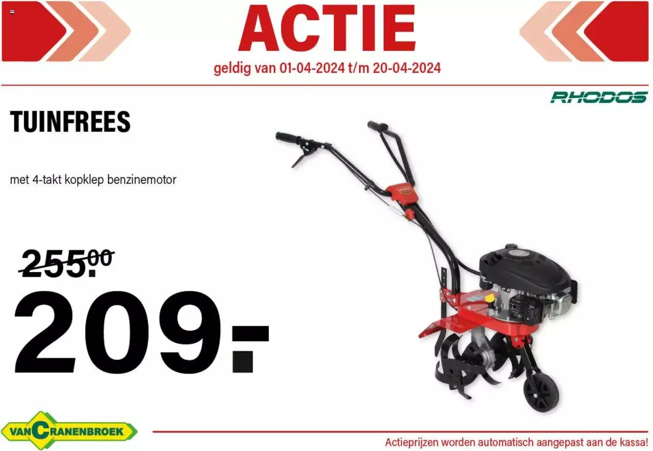 Van Cranenbroek folder / publicité van 20 april tot 7 april 2024 - folder pagina 3