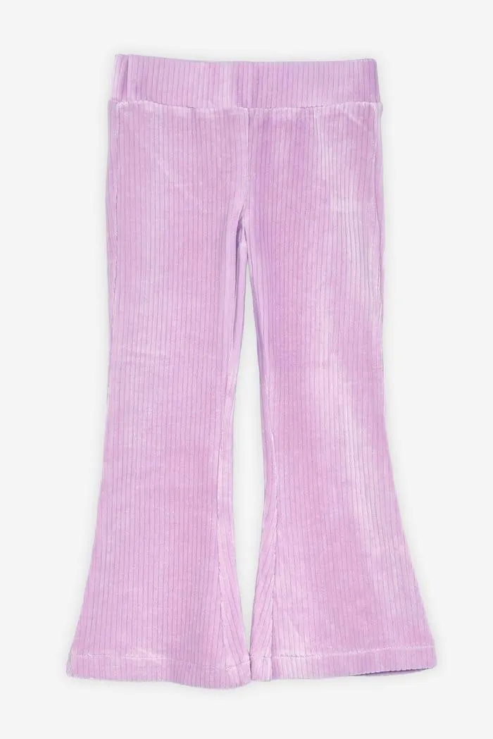 Kids broek rib brede pijpen