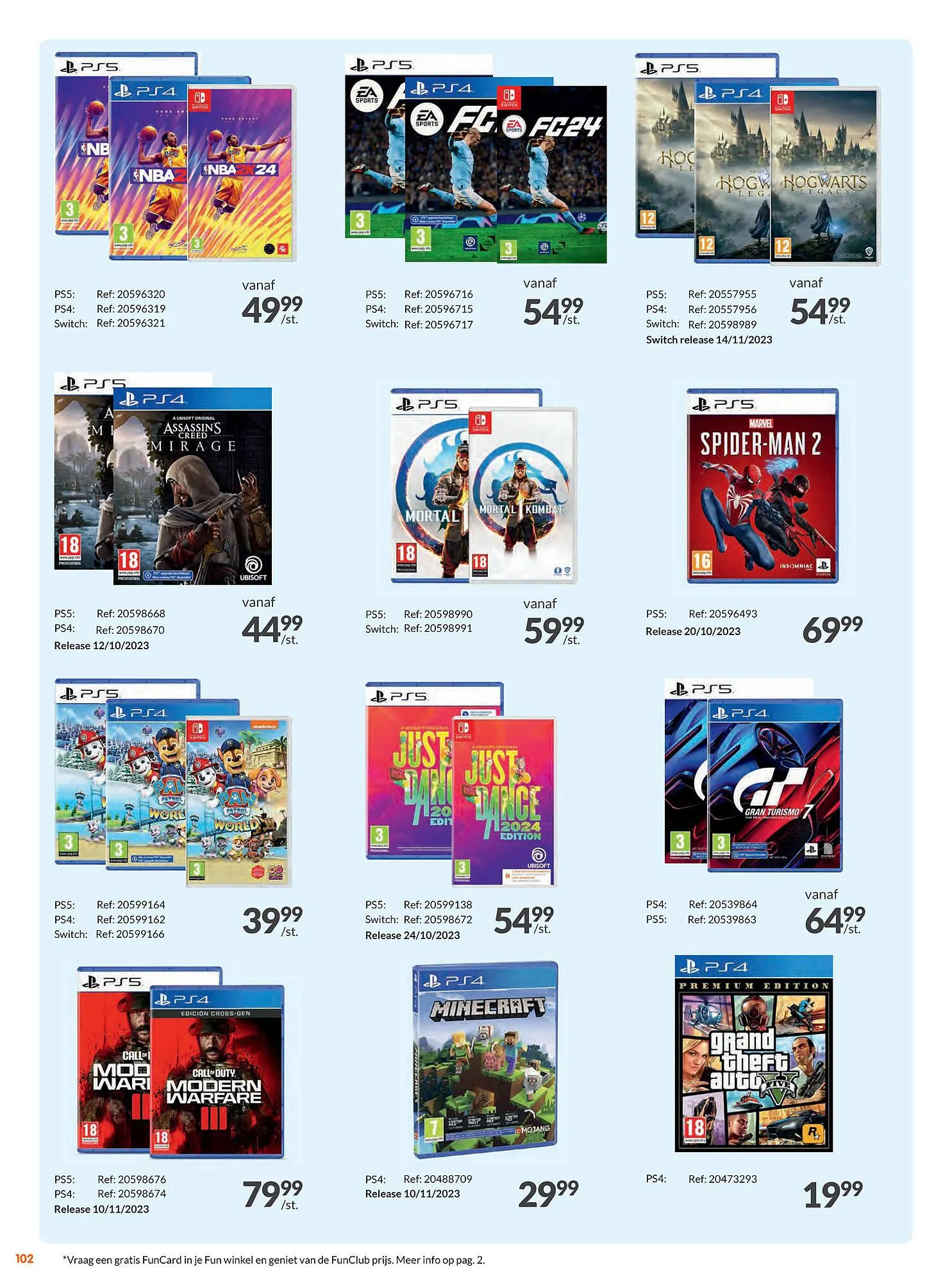 Fun Folder van 14 november tot 28 november 2023 - folder pagina 99