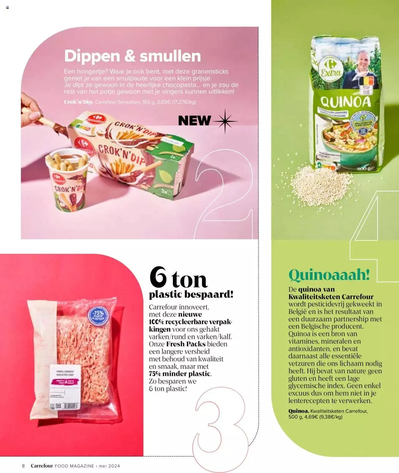 Carrefour Food Mag Lekkers voor mei van 31 mei tot 31 december 2024 - folder pagina 8