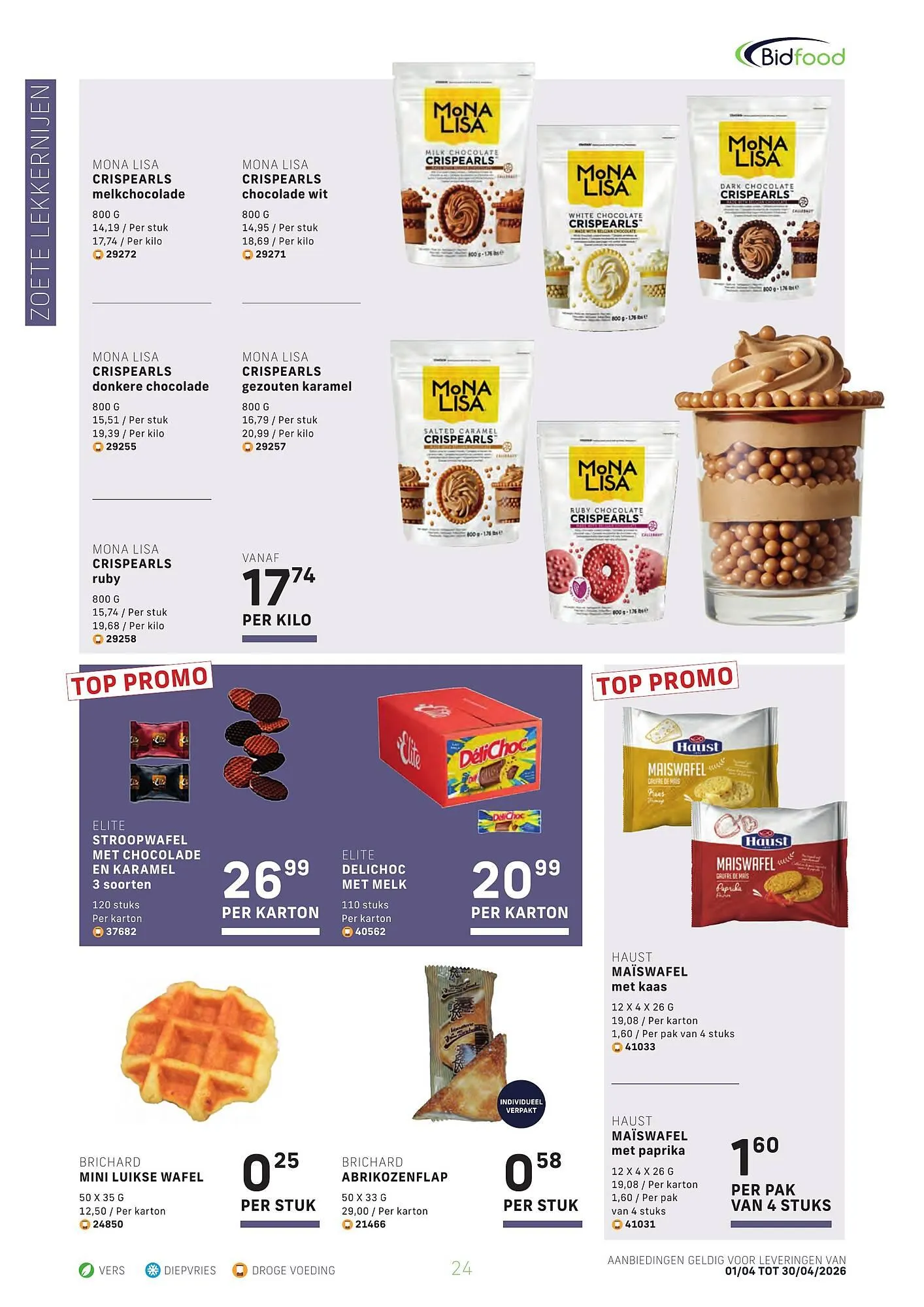 Bidfood folder van 1 april tot 30 april 2026 - folder pagina 24