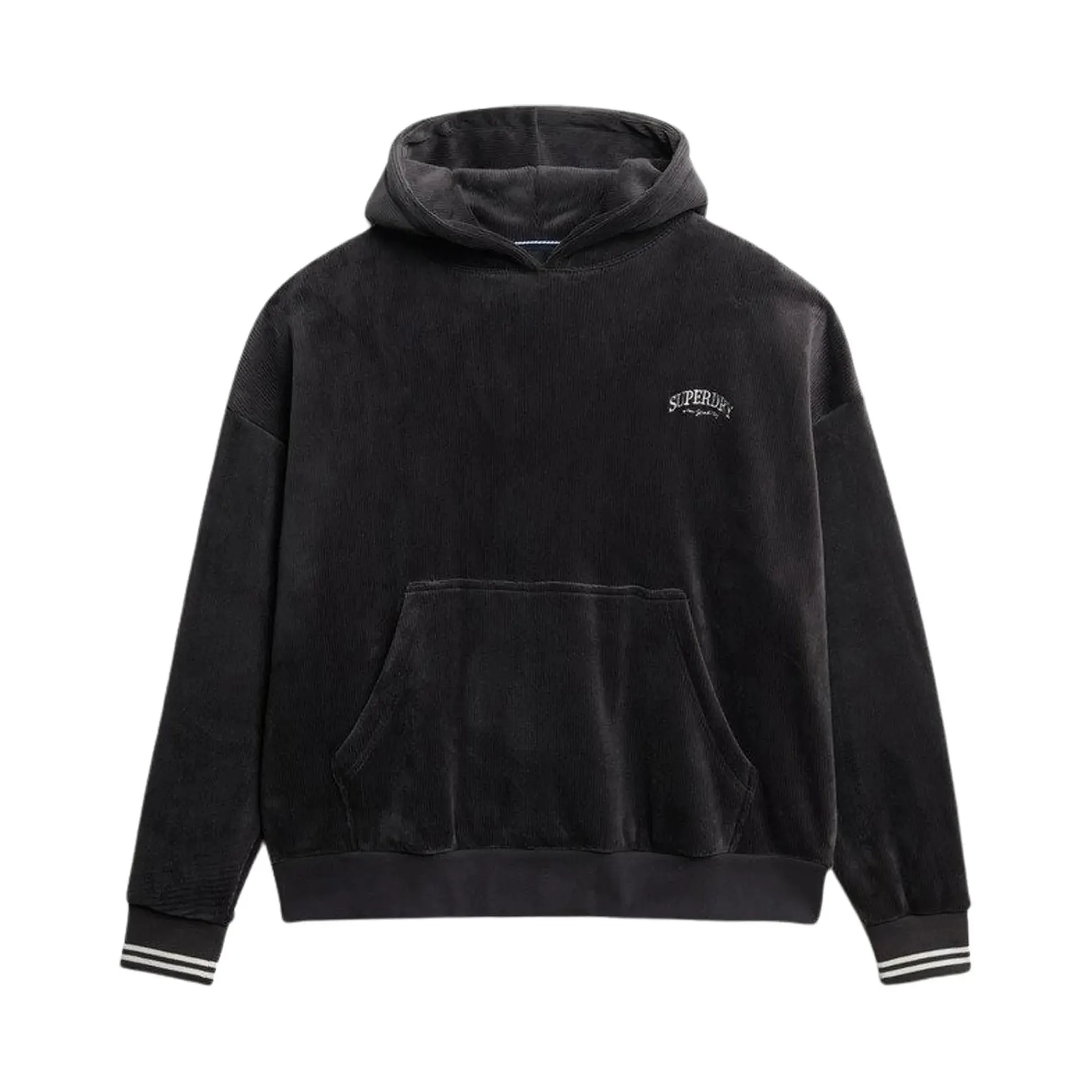 Country Club Velour Relaxed Hoodie Dames