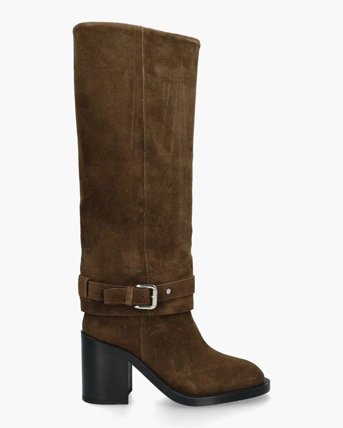 Selena 5284 donkerbruin Damesboots