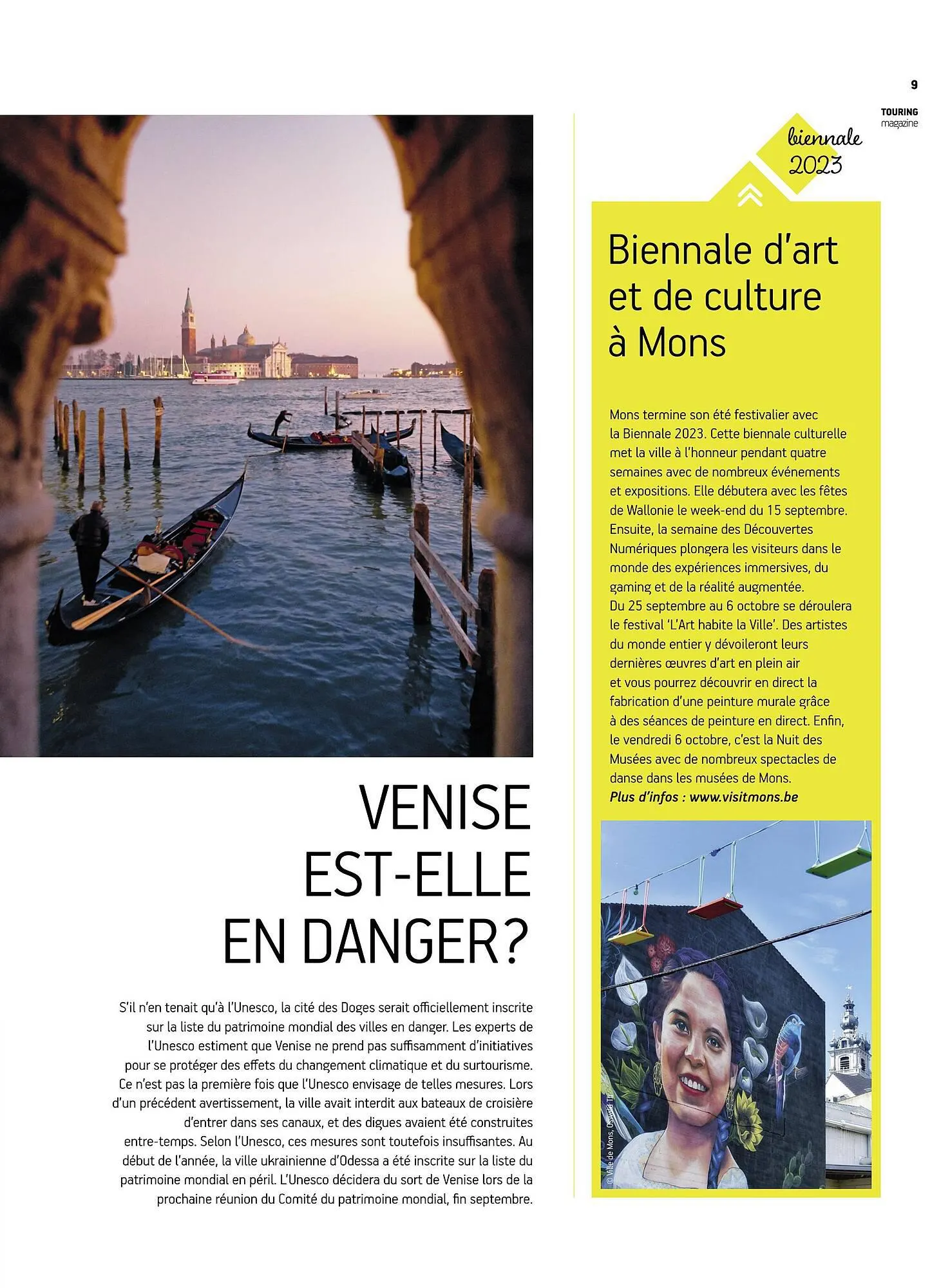 Touring Folder van 13 september tot 31 oktober 2023 - folder pagina 9