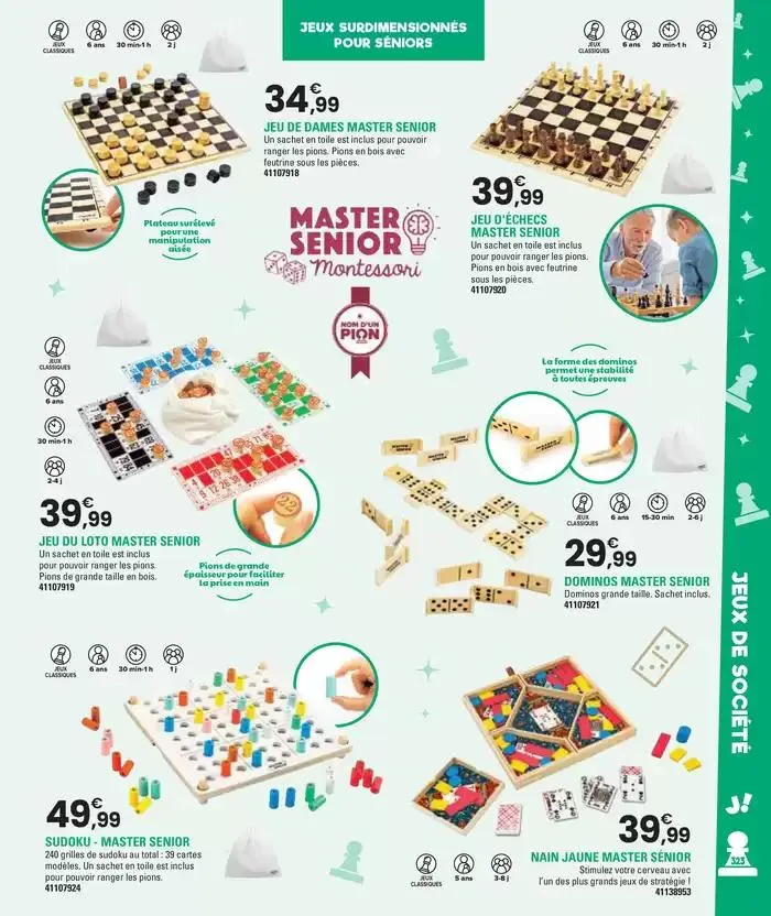 Jouez À L'infin van 29 oktober tot 5 december 2024 - folder pagina 323