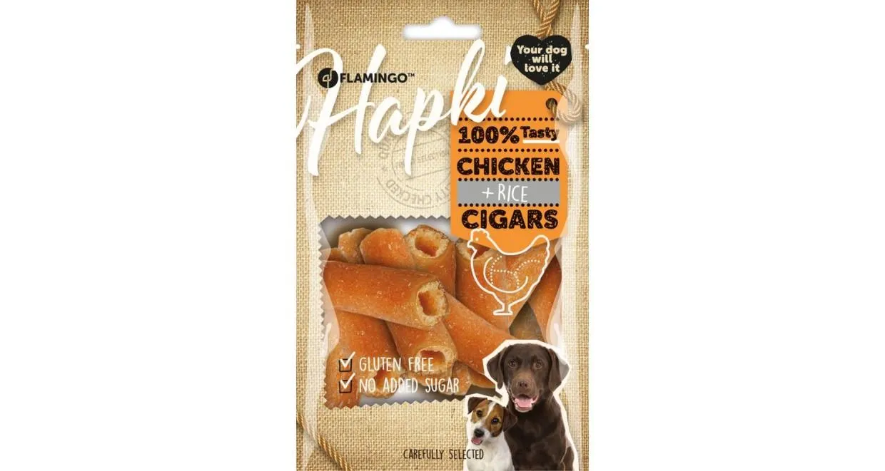 HAPKI KIP & RIJSTSIGAAR 85G