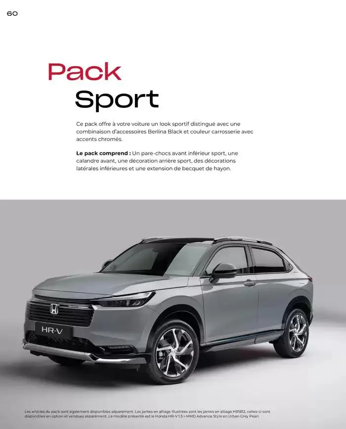 Honda HR-V E:HEV Full Hybrid van 21 november tot 21 november 2025 - folder pagina 60