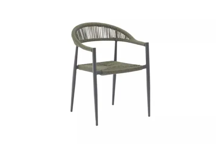 Tuinstoel Guava aluminium groen