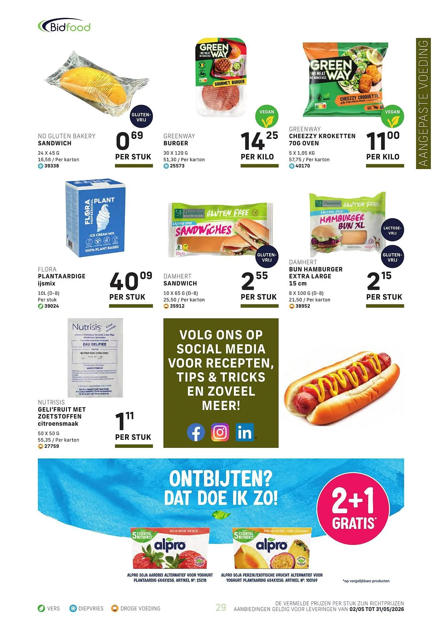 Bidfood folder van 2 mei tot 31 mei 2026 - folder pagina 29