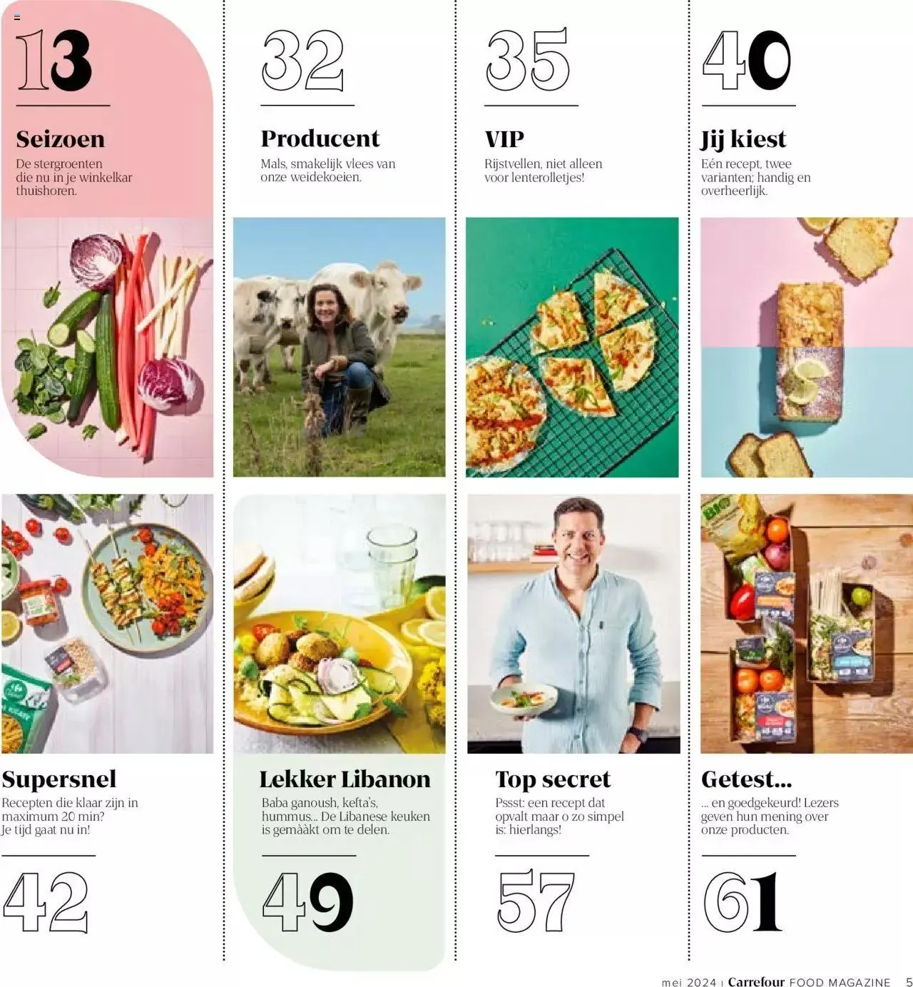 Carrefour Food Mag Lekkers voor mei van 31 mei tot 31 december 2024 - folder pagina 5