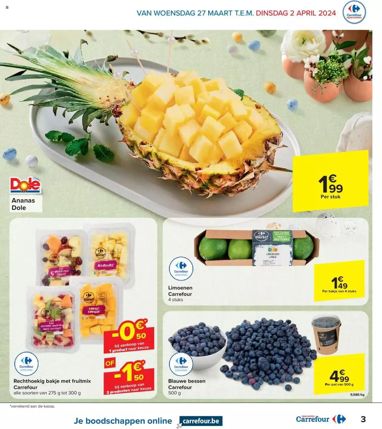 Carrefour folder week 13 van 8 april tot 30 maart 2024 - folder pagina 3