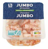 crevettes Jumbo ASC