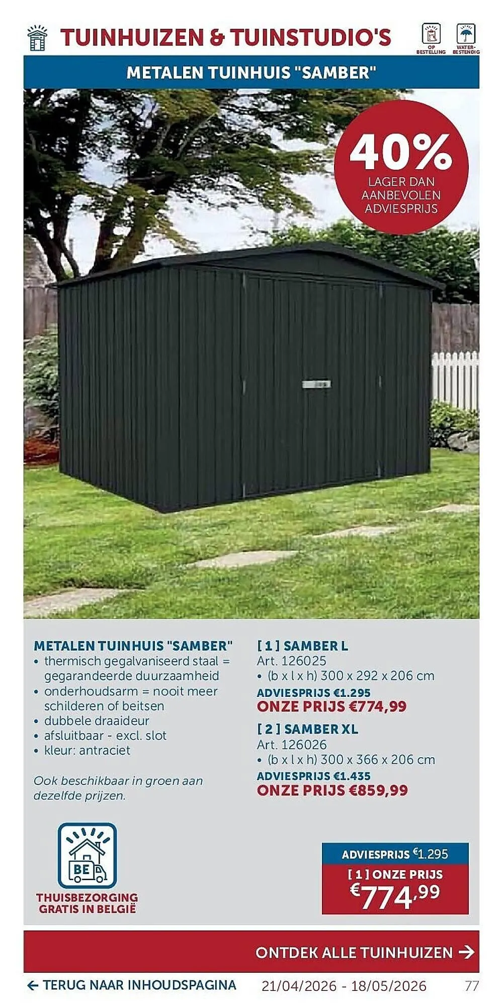Zelfbouwmarkt folder van 21 april tot 18 mei 2026 - folder pagina 76