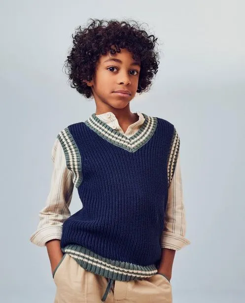 Gebreide debardeur, feest