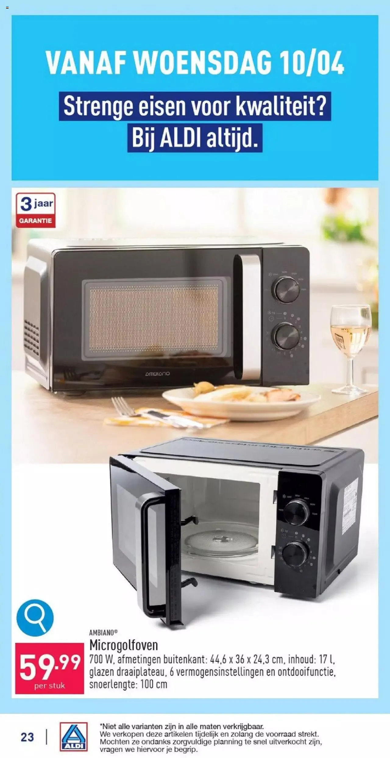 Aldi folder week 15 van 13 april tot 31 december 2024 - folder pagina 23